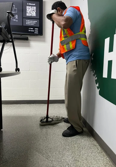 Move-out cleaning of a downtown Edmonton condo by Services Pro